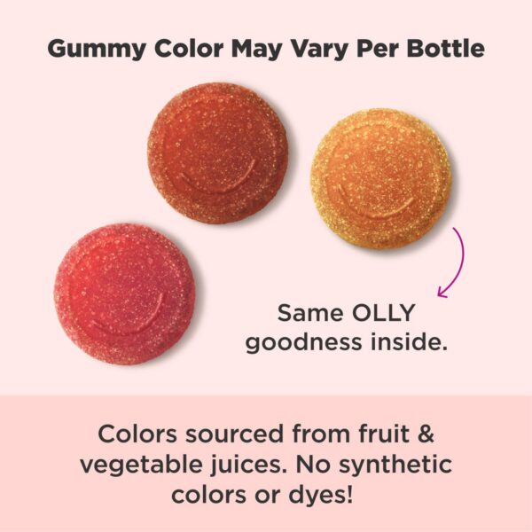 Botella de gomitas prenatales OLLY multivitamínico 60 unidades