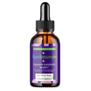 Botella de gotas líquidas Lipo Bound 2oz frontal