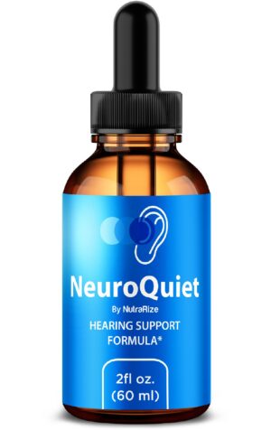 Version 1.0.0 Botella gotas NeuroQuiet apoyo auditivo NutraRize