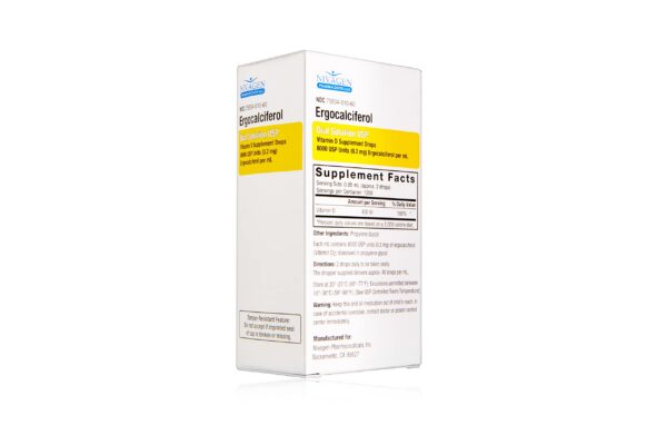 Version 1.0.0 Botella gotas liquidas de Vitamina D2/D3