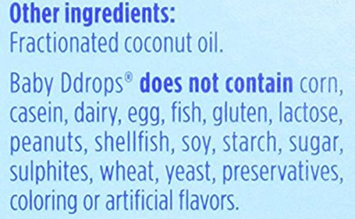 Botella gotas vitamina d3 400 iu para bebés ddrops