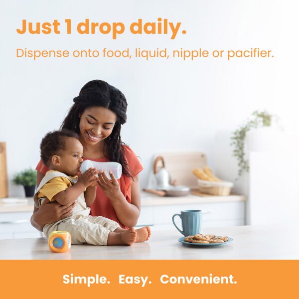 Botella de gotas para bebé vitamina d3 orgánico Mother's Promise