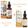 Botella de gotas Zoomavit vitamina B complejo y D3 K2