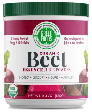 Botella Green Foods esencia de remolacha OG2 5.3 onzas