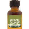 Botella Herb Pharm Muscle Calmer fórmula herbal líquida 1 onza