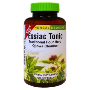 Botella Herbs Etc. Essiac Tonic 120 cápsulas detox