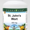 Botella de Hierba de San Juan TerraVita 450mg 100 cápsulas