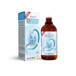 Botella IBShield tintura 9 hierbas soporte digestivo 100ml