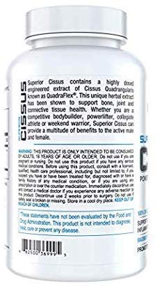 Botella InnovaPharm extracto potente Cissus Quadrangularis