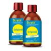 Botella jarabe levadura nutricional Strath 8.4 Oz soporte digestivo