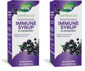 Botella jarabe de Saúco Sambucus Original