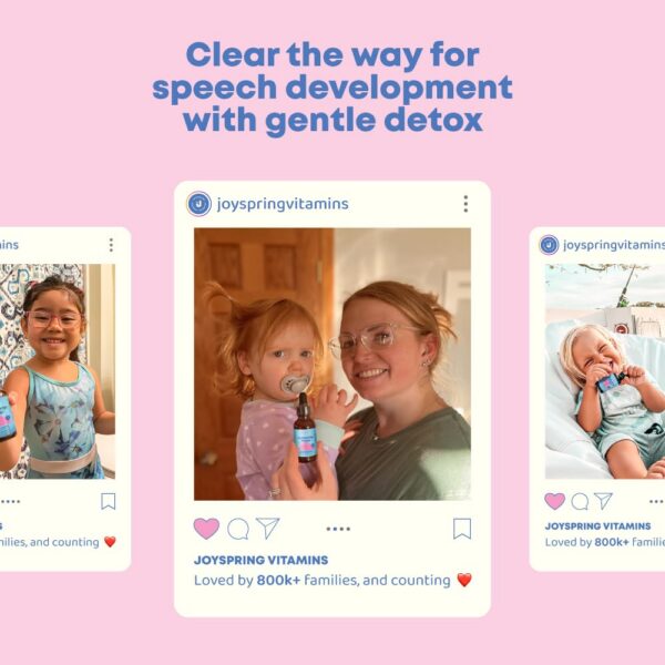 Botella JoySpring Lions Mane para niños mezcla natural