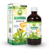 Botella jugo Aloe Vera orgánico con miel BASIC AYURVEDA