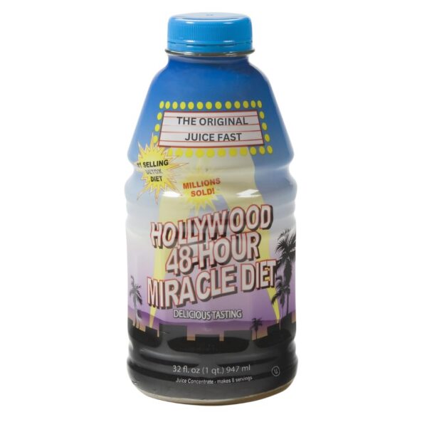 Version 1.0.0 Botella de jugo Hollywood Diet limpieza detox pérdida peso