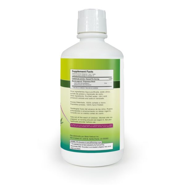 Botella jugo natural de Aloe Vera Betel Natural 32 oz