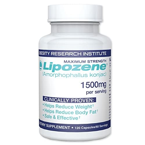 Version 1.0.0 Botella Lipozene suplemento pérdida peso fibra konjac
