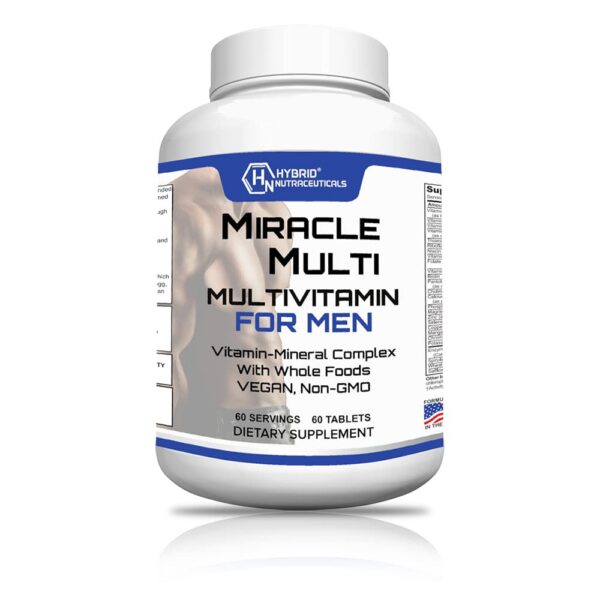 Botella de milagro multivitamínico para hombres MiracleMulti