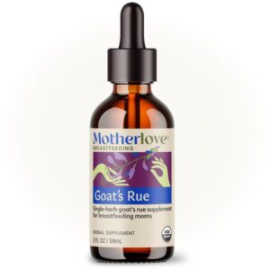 Version 1.0.0 Botella Motherlove Goat’s Rue suplemento para lactancia