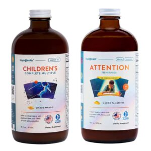 Botella de multivitaminico liquido LIQUIDHEALTH para niños
