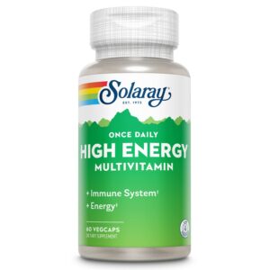 Version 1.0.0 Botella multivitamínico SOLARAY alta energía 60 cápsulas veganas