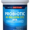 Botella MyoActivo probiótico 60 mil millones CFU