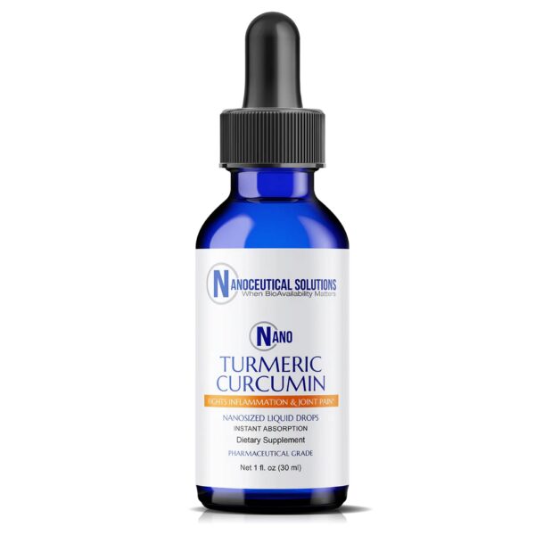 Version 1.0.0 Botella Nano Cúrcuma Curcumina líquida orgánica 30 ml