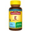 Botella Nature Made Vitamina E 267 mg 400 UI 100 cápsulas blandas