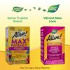 Botella Nature's Way Alive Max3 multivitaminas femeninas