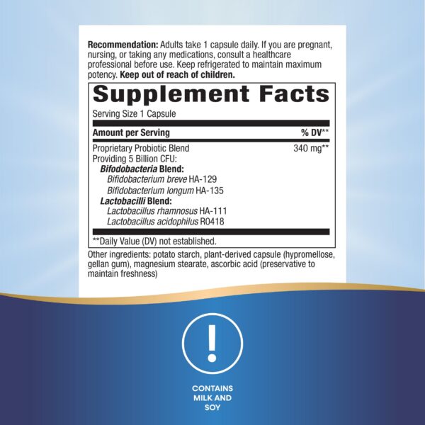 Botella Nature's Way Primadophilus Bifidus flora digestiva