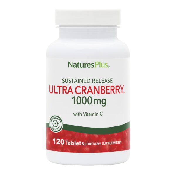 Botella NaturesPlus Ultra Cranberry 120 tabletas