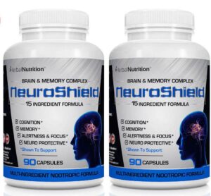 botella neuroshield suplemento cerebral memoria nootrópico