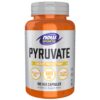 Botella NOW Foods Piruvato 600 mg 100 cápsulas vegetales