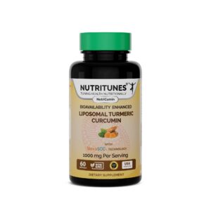 Version 1.0.0 Botella de NutriCumin Cúrcuma liposomal 1000mg 60 softgels