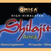 Version 1.0.0 Botella Omica Organics Shilajit alto Himalaya y Amla vista lateral