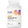 Botella de pastillas PureFormulas Metil B-12
