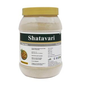 Botella polvo puro Shatavari suplemento herbal Jain's 500 g