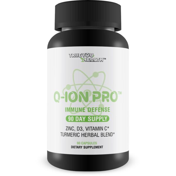 Version 1.0.0 Botella Q-Ion Pro suplemento defensa inmune 90 días
