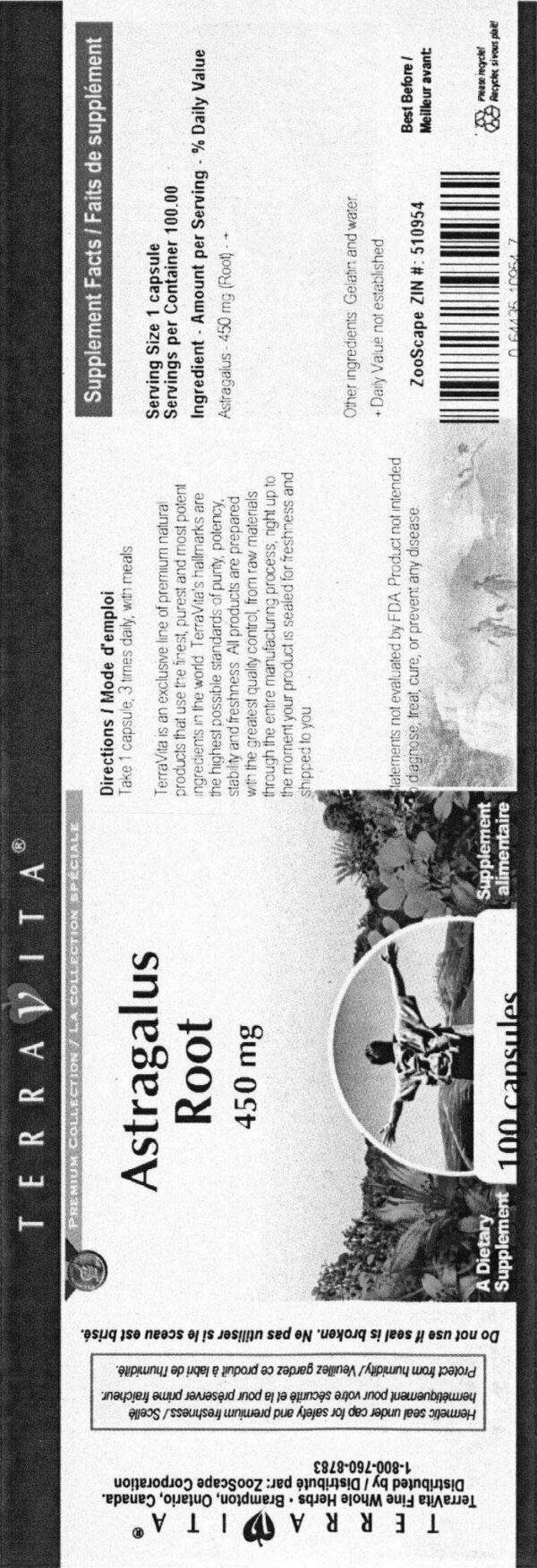 botella-raíz-astrágalo-450mg-100-capsulas-terravita