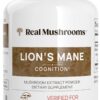 Botella Real Mushrooms Lion’s Mane 300 cápsulas orgánicas