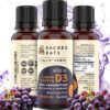 Botella Sacred Eats gotas vitamina d para bebés con gotero
