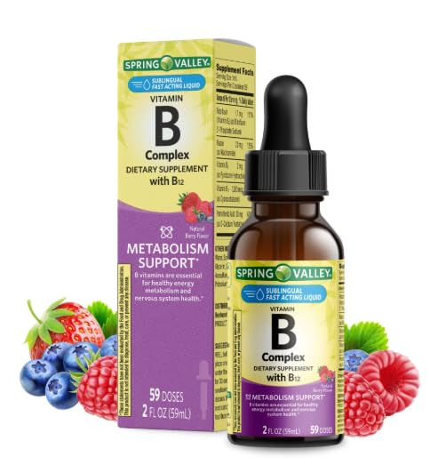 Botella de suplemento líquido SEDLAV vitamina B complejo sabor baya