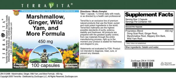 Botella sellada suplemento TerraVita fórmula natural