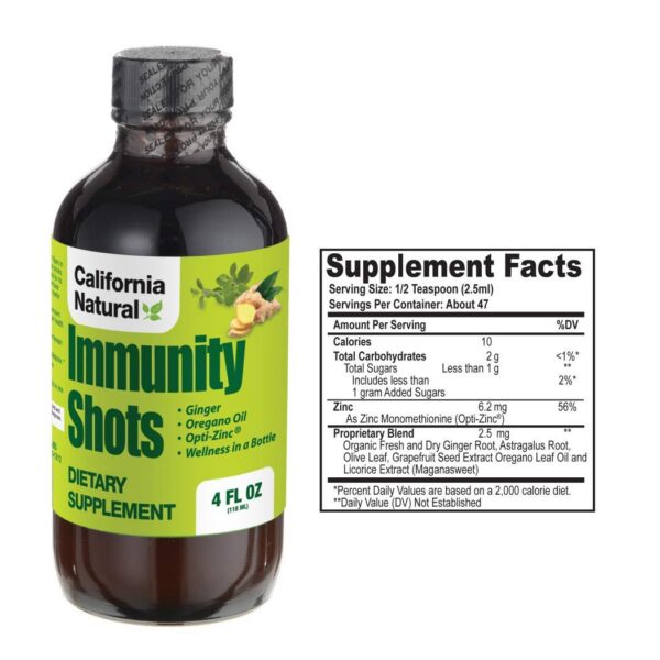 Botella shot para inmunidad California Natural 4 fl oz