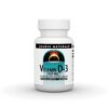 Botella Source Naturals vitamina d3 2000 iu 120 tabletas