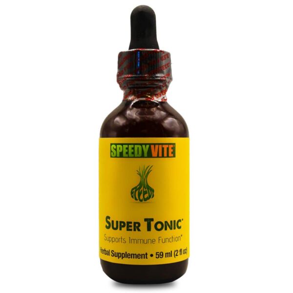 Version 1.0.0 Botella SpeedyVite tónico herbal orgánico 2 fl oz
