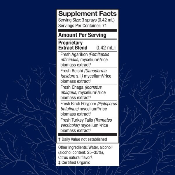 Botella spray Host Defense MycoShield soporte inmunologico