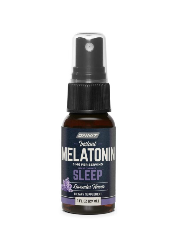 Botella spray ONNIT melatonina para ayudar a dormir