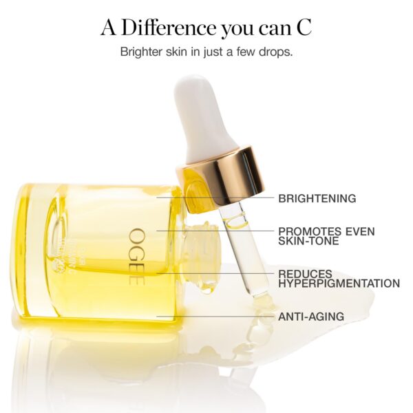 Botella suero ogee vitamina c 20 por ciento iluminador