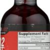 Botella suplemento Bricker Labs B-12 Blast líquido frambuesa