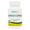 Botella de suplemento Ginkgo Biloba 120 mg NaturesPlus